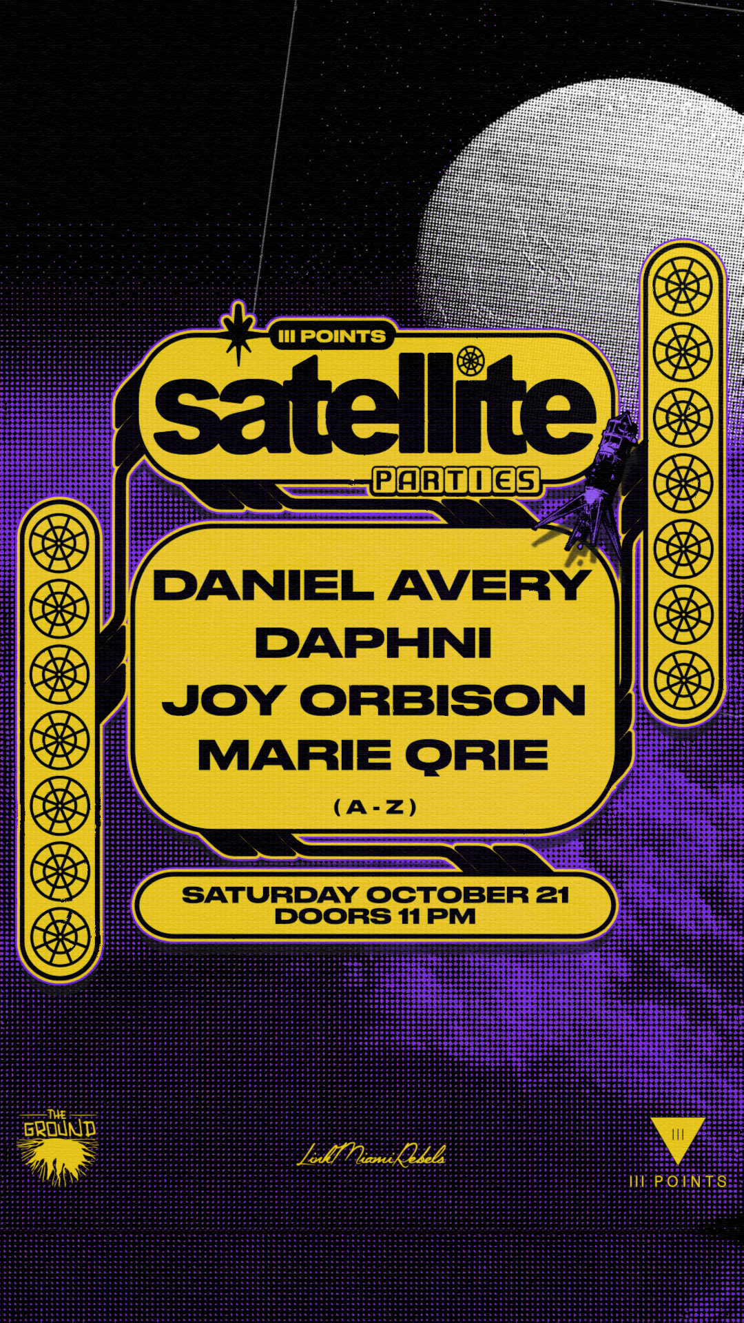 Satellite: Daphni + Joy Orbison + Daniel Avery After Party - フライヤー表