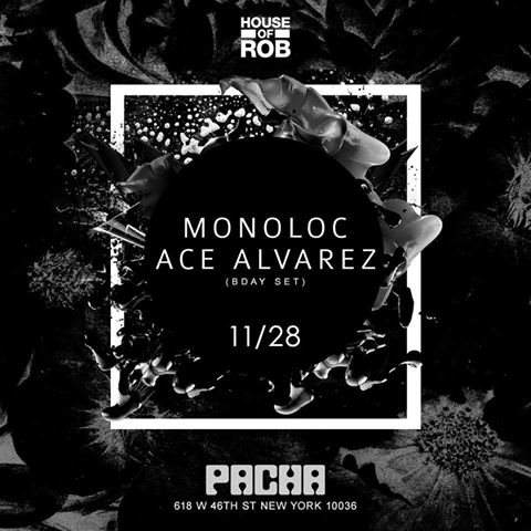 Monoloc ACE Alvarez Bday SET - Saturday, November 28 - Página frontal