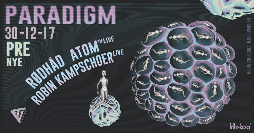 Paradigm PRE-NYE: Rødhåd, Atom™ & Robin Kampschoer - Página frontal