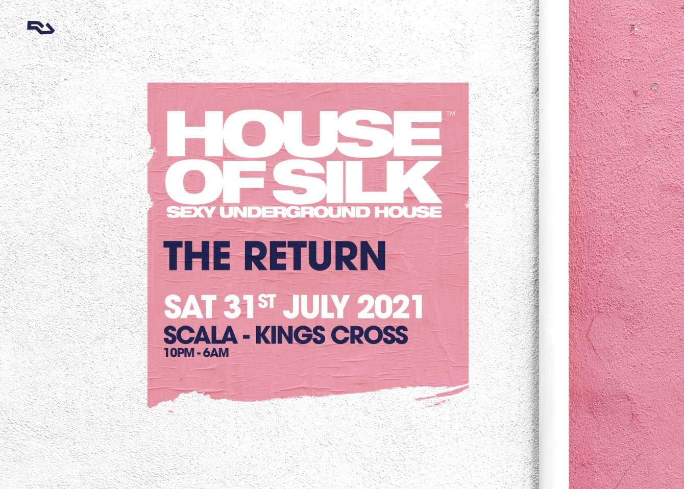 House of Silk - The Return - フライヤー表