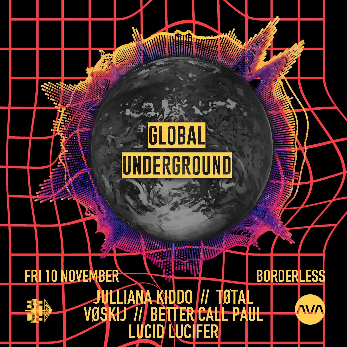 Borderless Pres. Global Underground - Página trasera