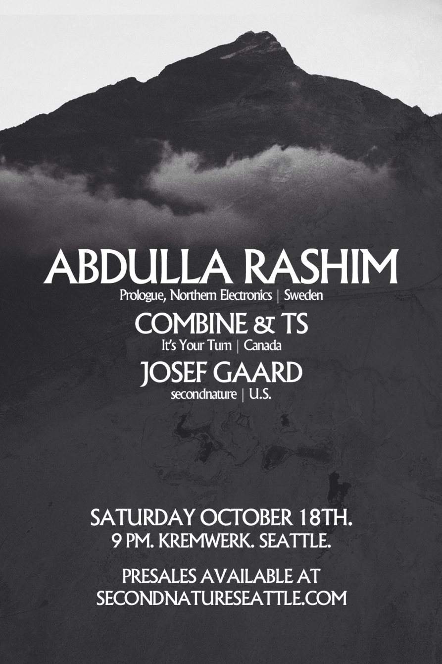 Secondnature Feat. Abdulla Rashim, Combine & TS, Josef Gaard - Página frontal