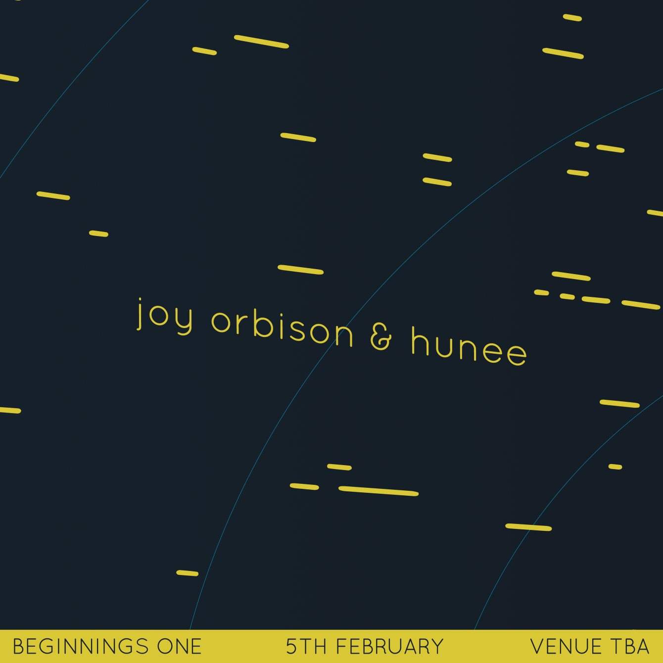Abandon Silence presents Beginnings One with Joy Orbison, Hunee, Denis Sulta & Jon Rust - Página frontal