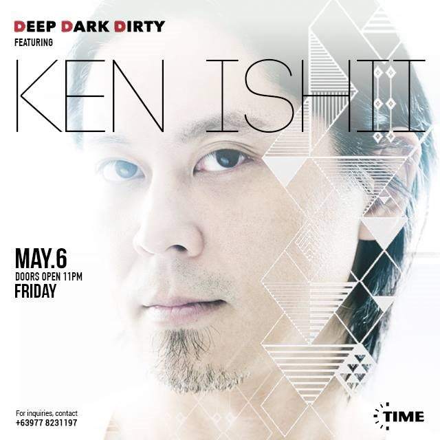 Deep Dark Dirty with Ken Ishii - Página frontal