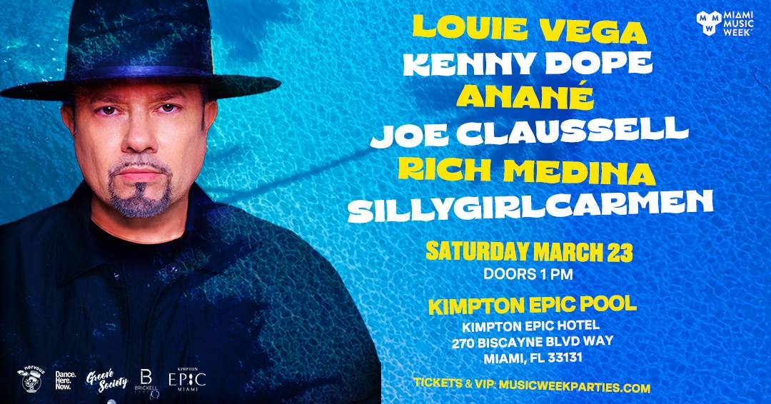 Louie Vega & Special Guests Kenny Dope, Anané, Joe Claussell, Rich Mediina, sillygirlcarmen - Página frontal