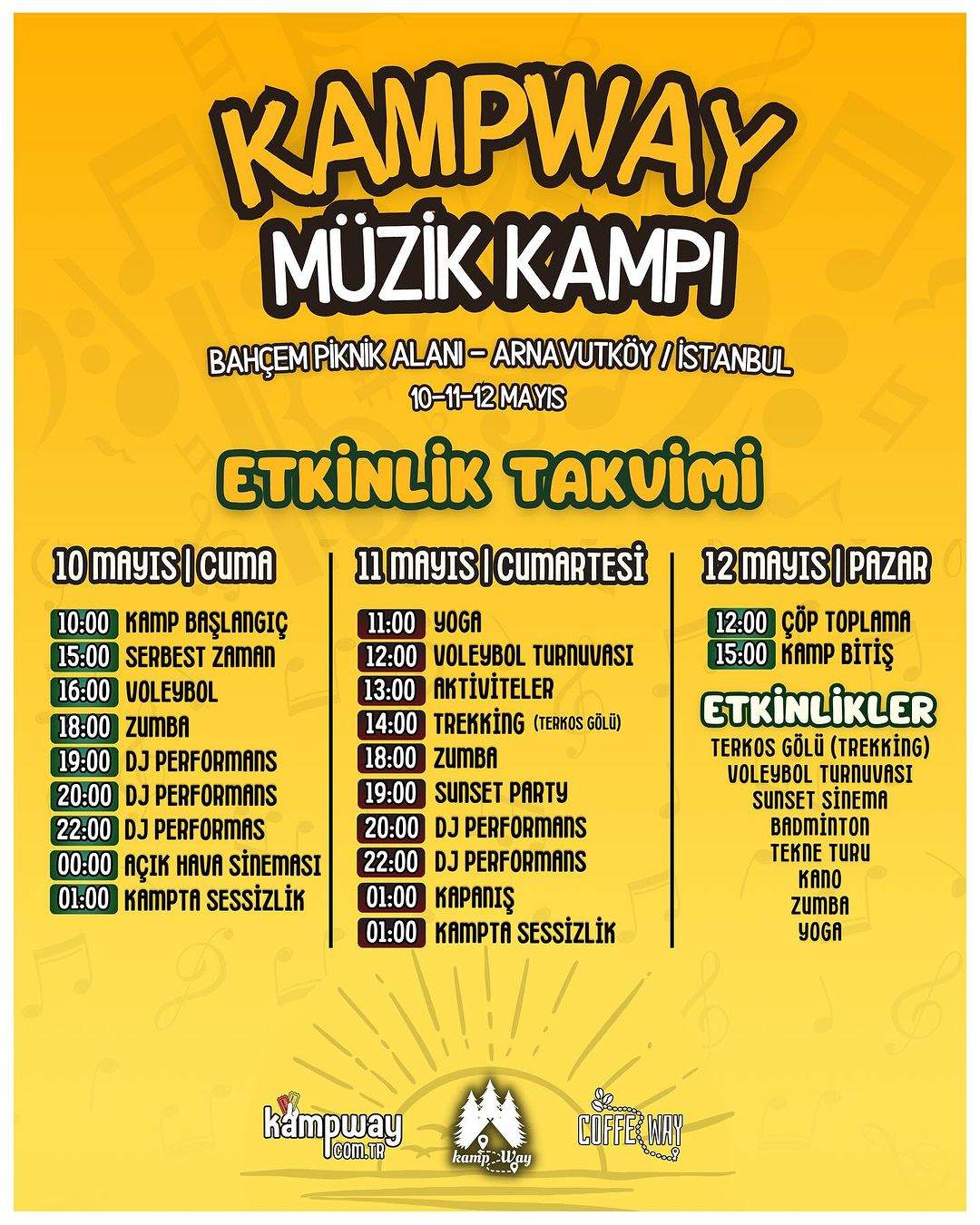 Kampway Festival - フライヤー表