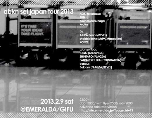 abkn set japan tour 2013 - Página frontal
