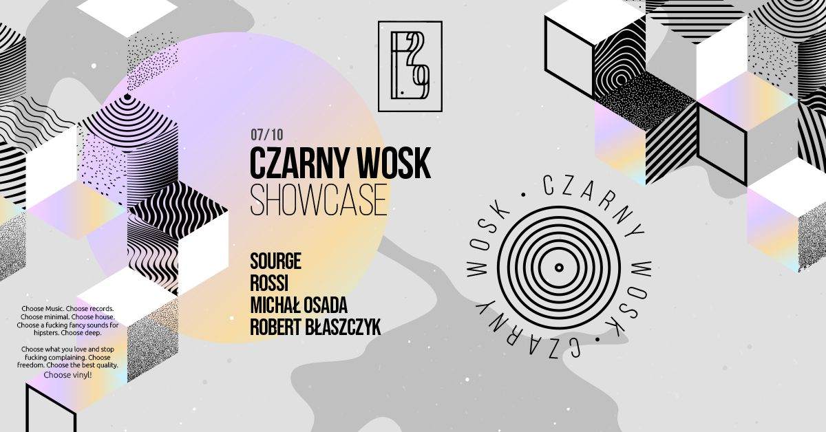 Czarny Wosk showcase - Página frontal