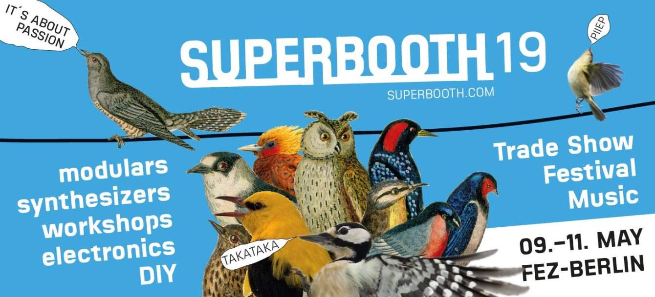 Superbooth19 - Página frontal
