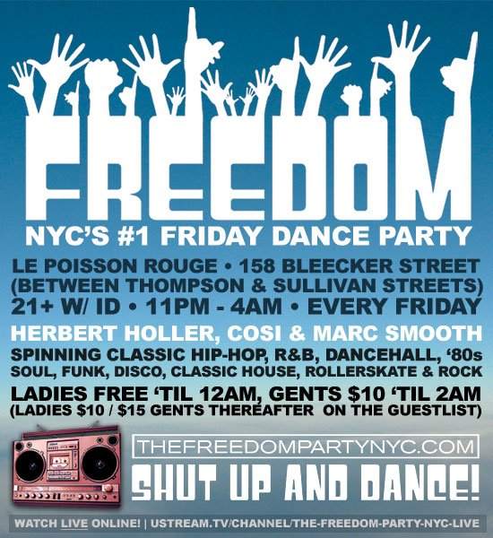 Freedom Party - Página frontal
