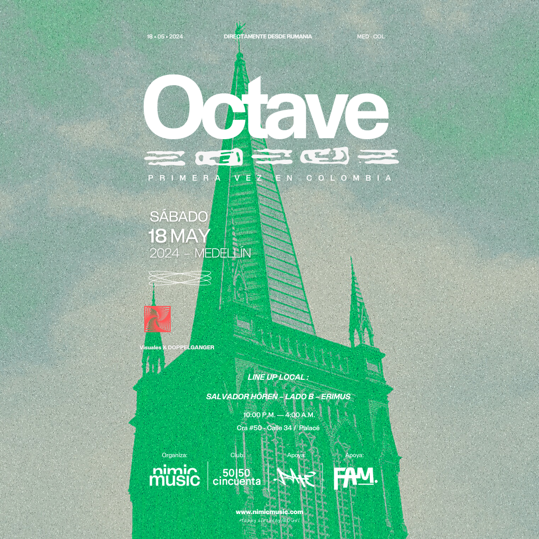 Octave [Resonance/Romania] en Club|50 By Nimic Music - フライヤー表