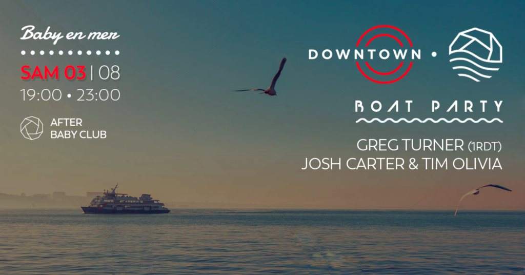 [CANCELLED Baby en mer x Downtown - Boat Party - Página frontal