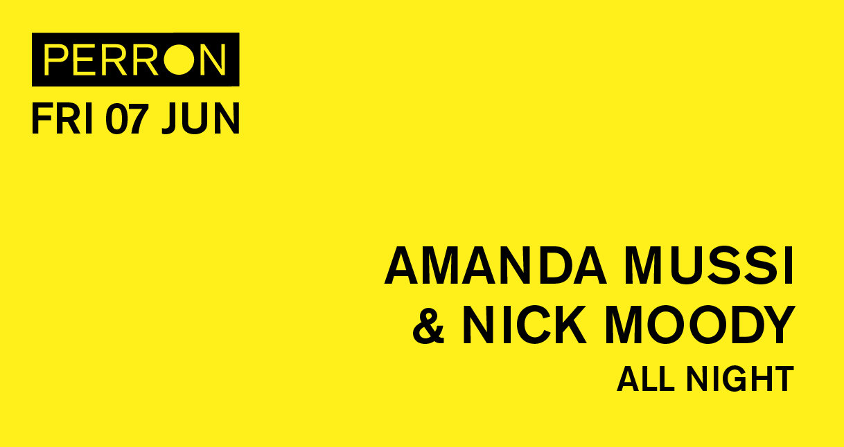 Amanda Mussi & Nick Moody - All Night - フライヤー表