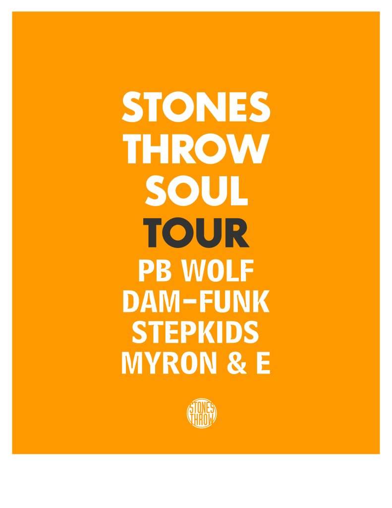 Stones Throw Soul Tour - Página frontal