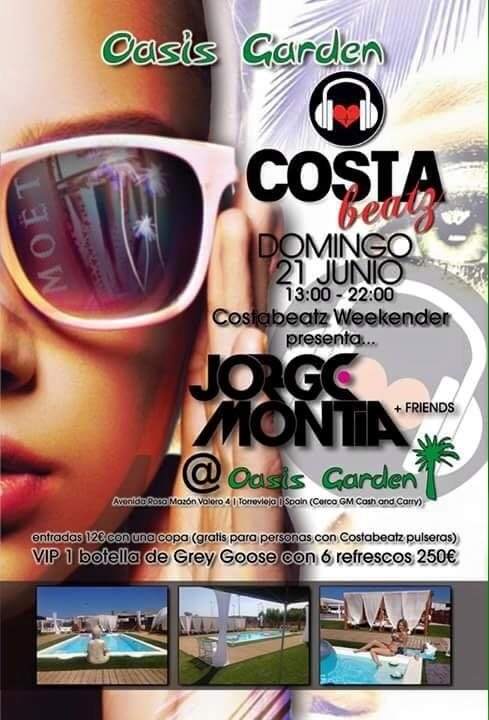 Costa Beatz All Day Fiesta with Jorge Montia and Friends - Página frontal