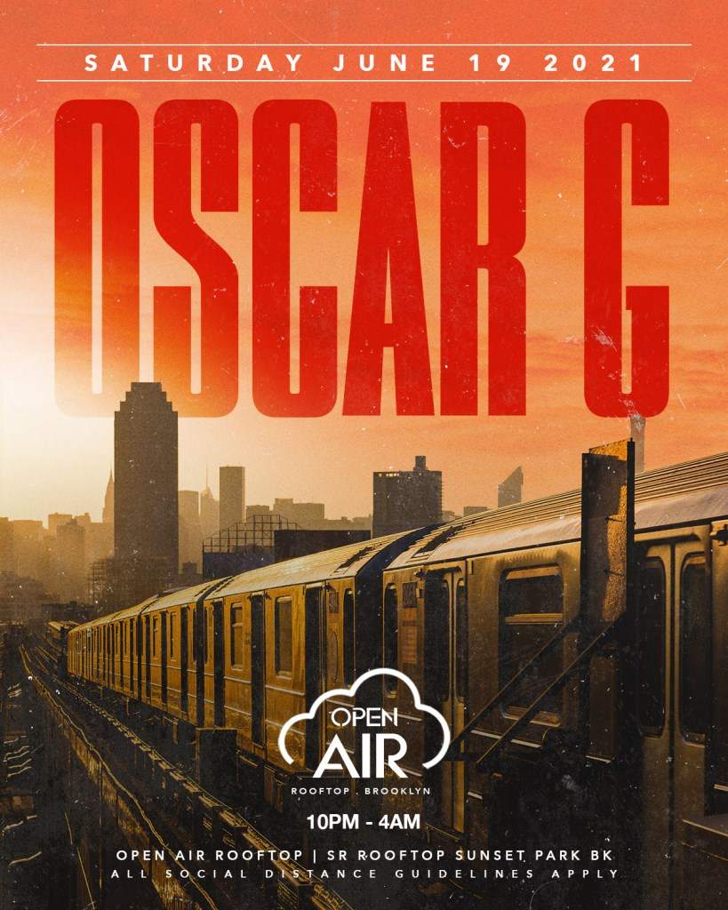 Oscar G: Open Air Brooklyn - Página frontal