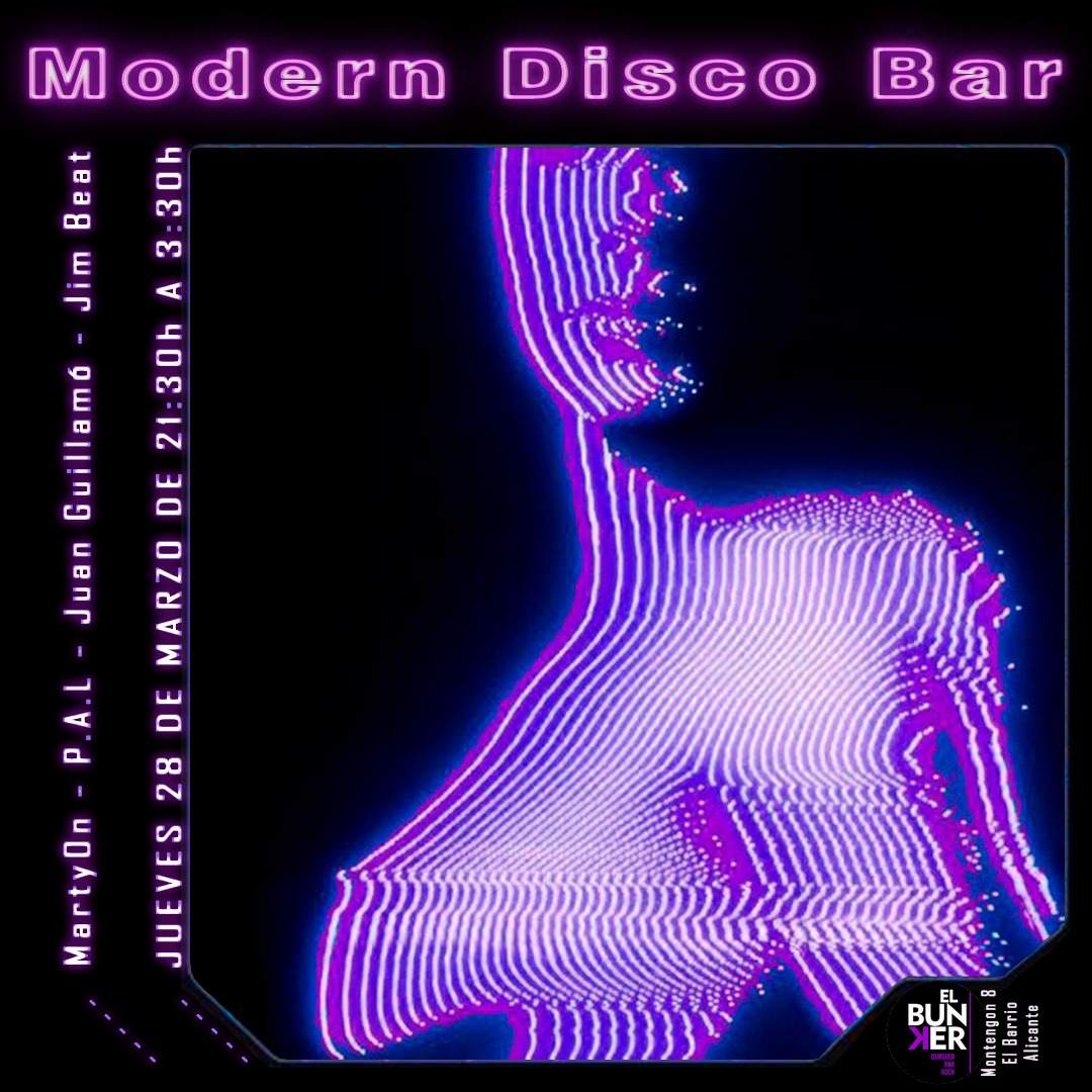 Modern Disco Bar - Página frontal