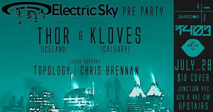 T403 Summer Series - July (Electric SKY PRE Party) - Página frontal