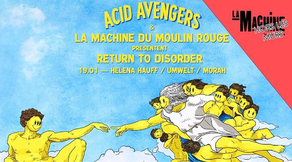 Acid Avengers et la Machine presentent: Return to Disorder - Página frontal