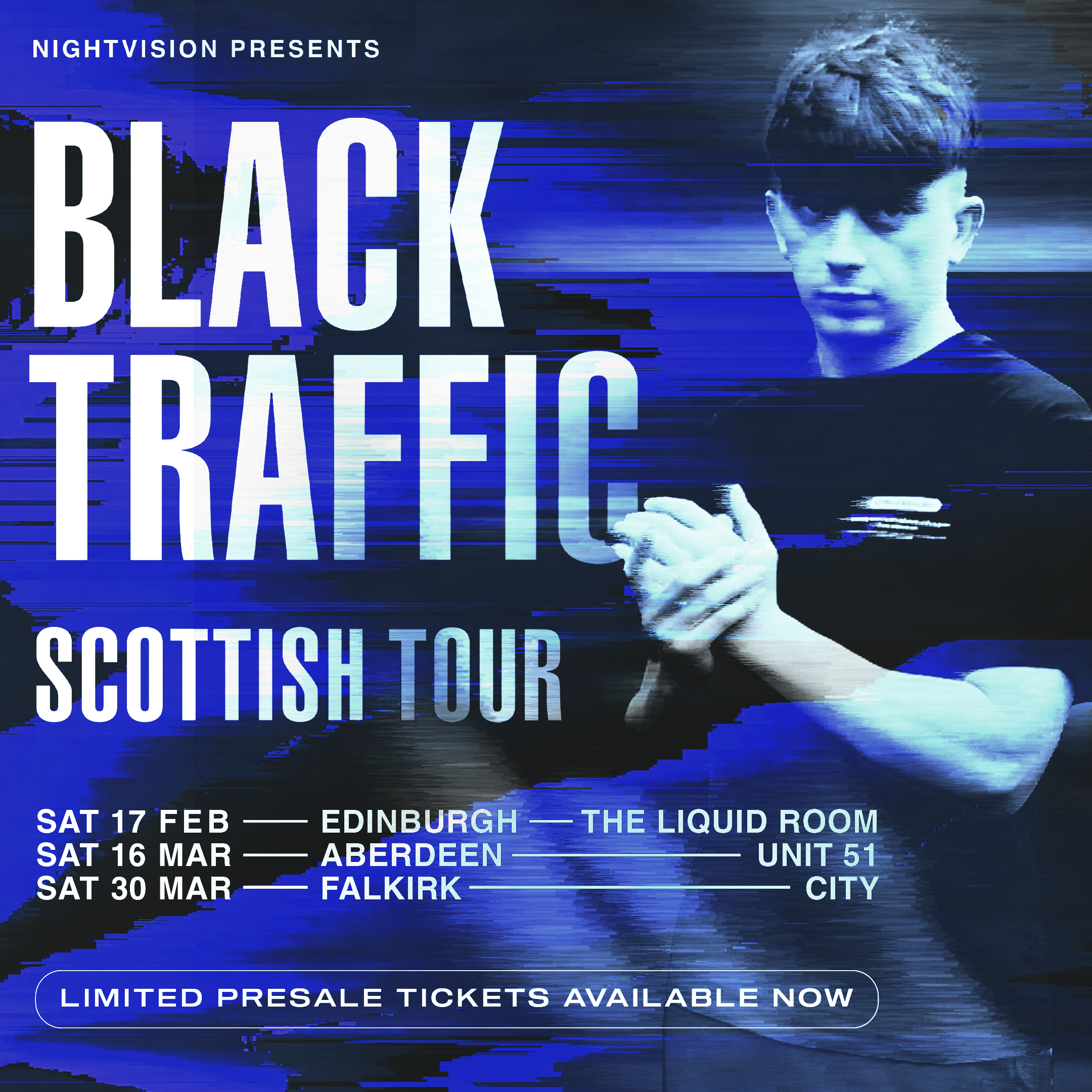 Black Traffic Scottish Tour - Aberdeen - Página frontal