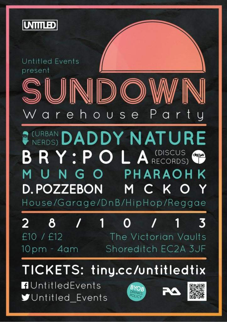 Sundown Warehouse Party with Daddy Nature & Bry:Pola - Página trasera