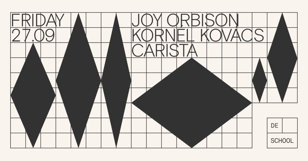 Joy Orbison / Kornél Kovács / Carista - Página frontal