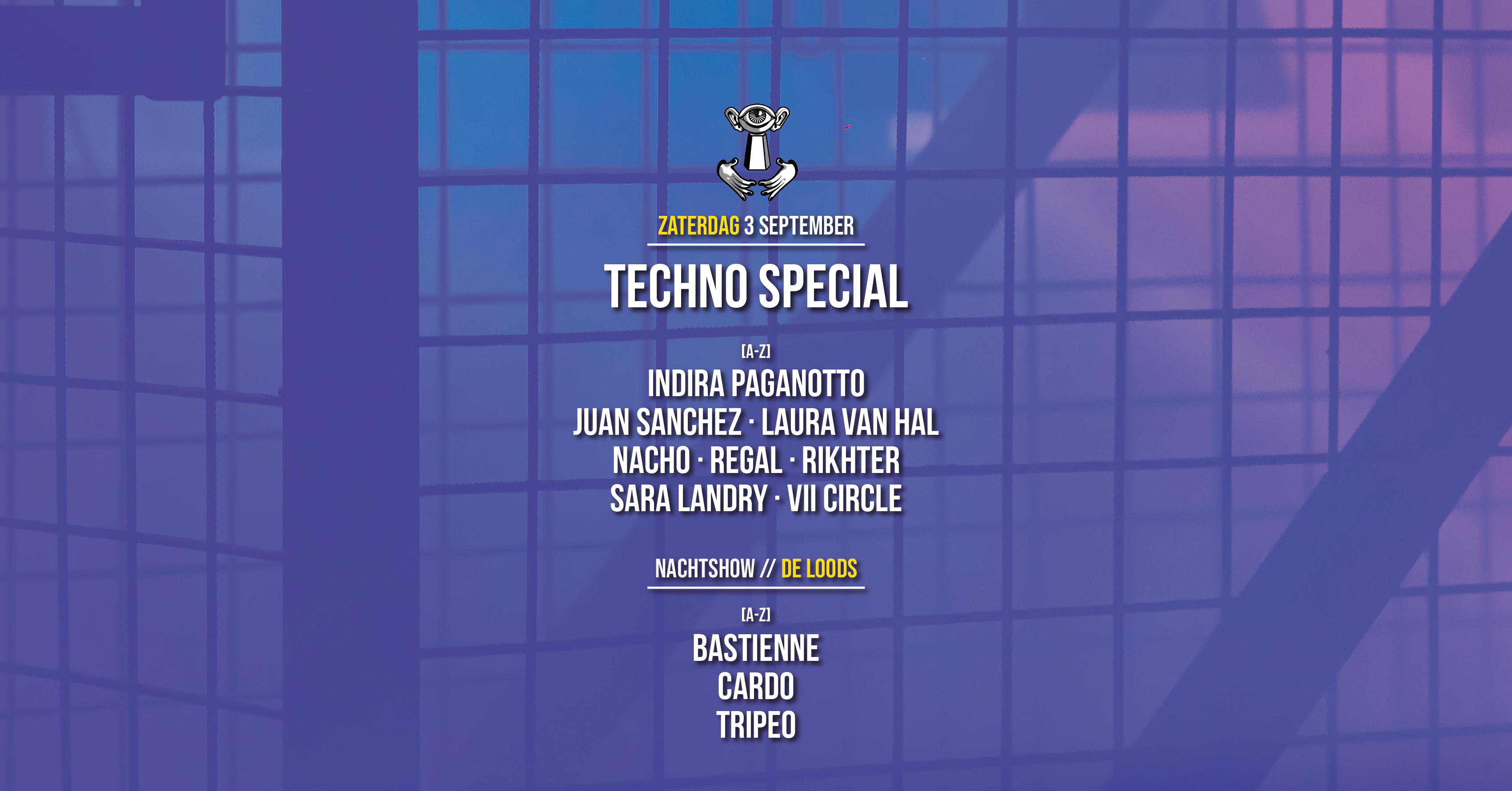 Thuishaven | Techno Special with Indira Paganotto / Sara Landry + Nachtshow - Página frontal