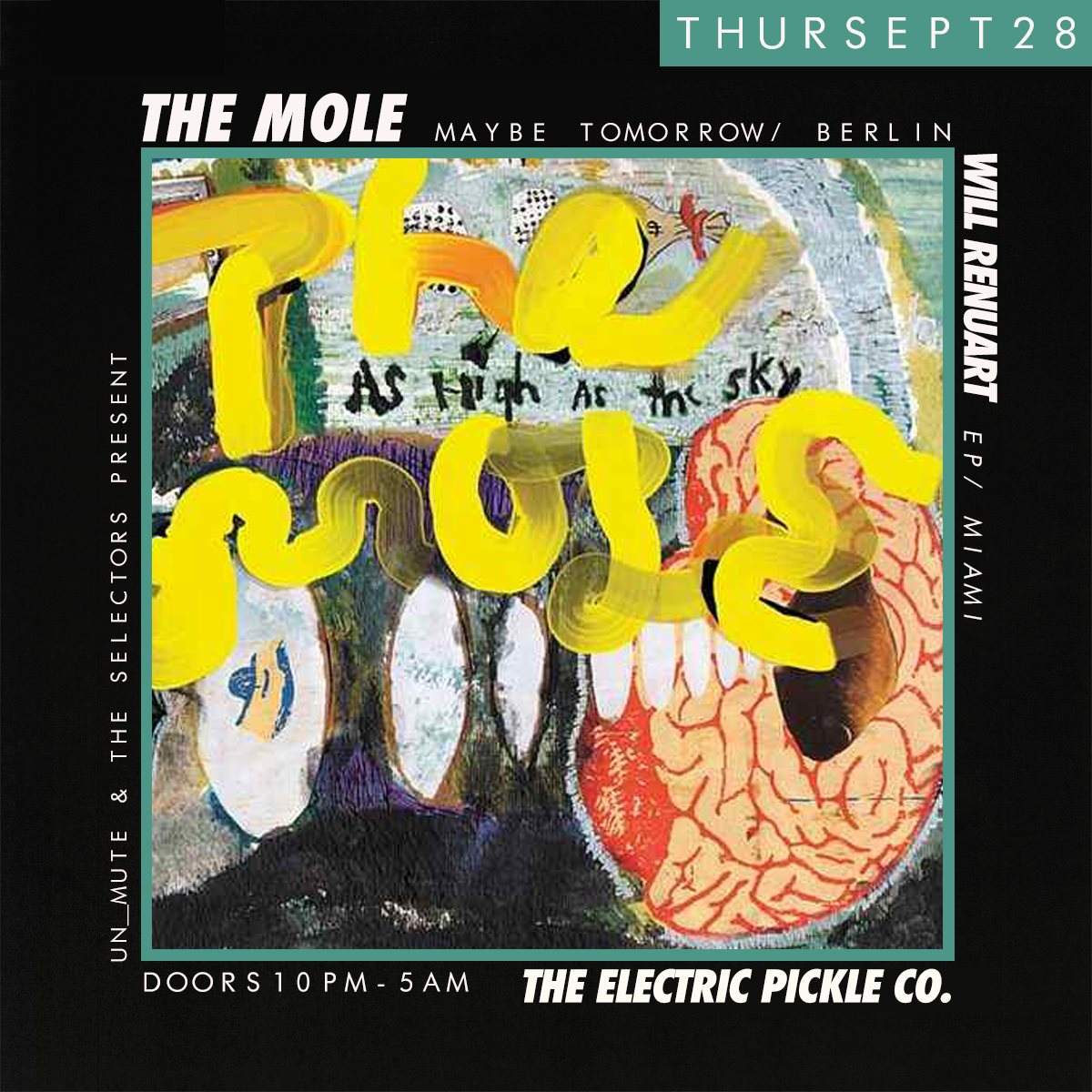 The Mole Miami Debut by Un_mute & The Selectors - Página frontal