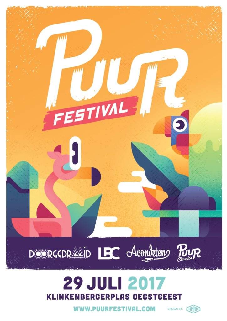 Puur Festival 2017 - フライヤー表