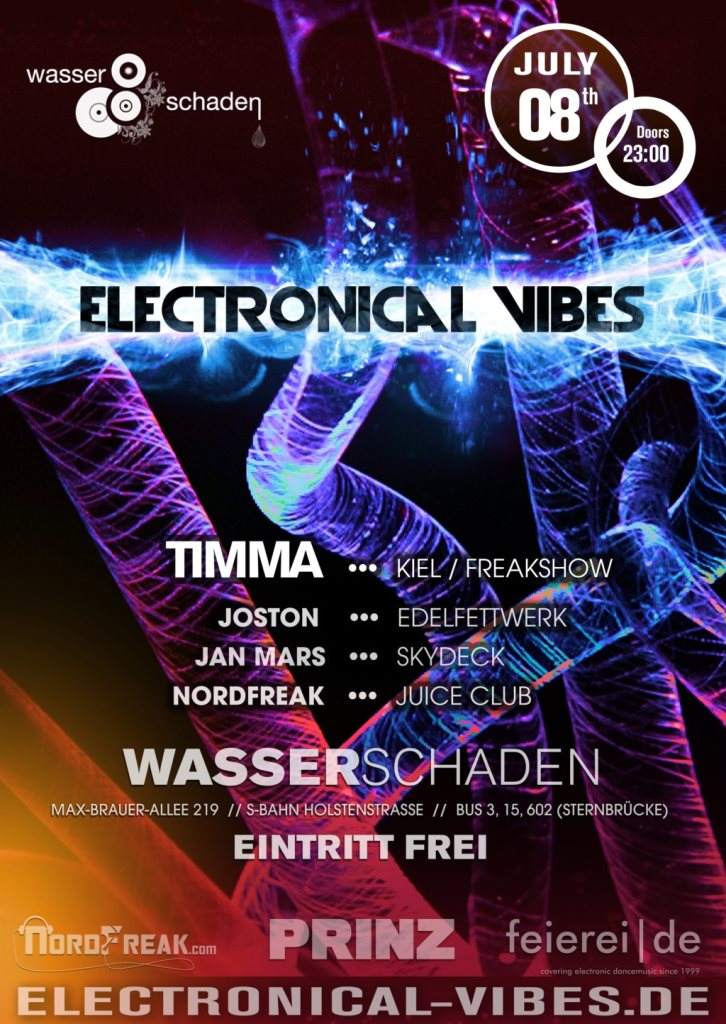Electronical Vibes - Página frontal