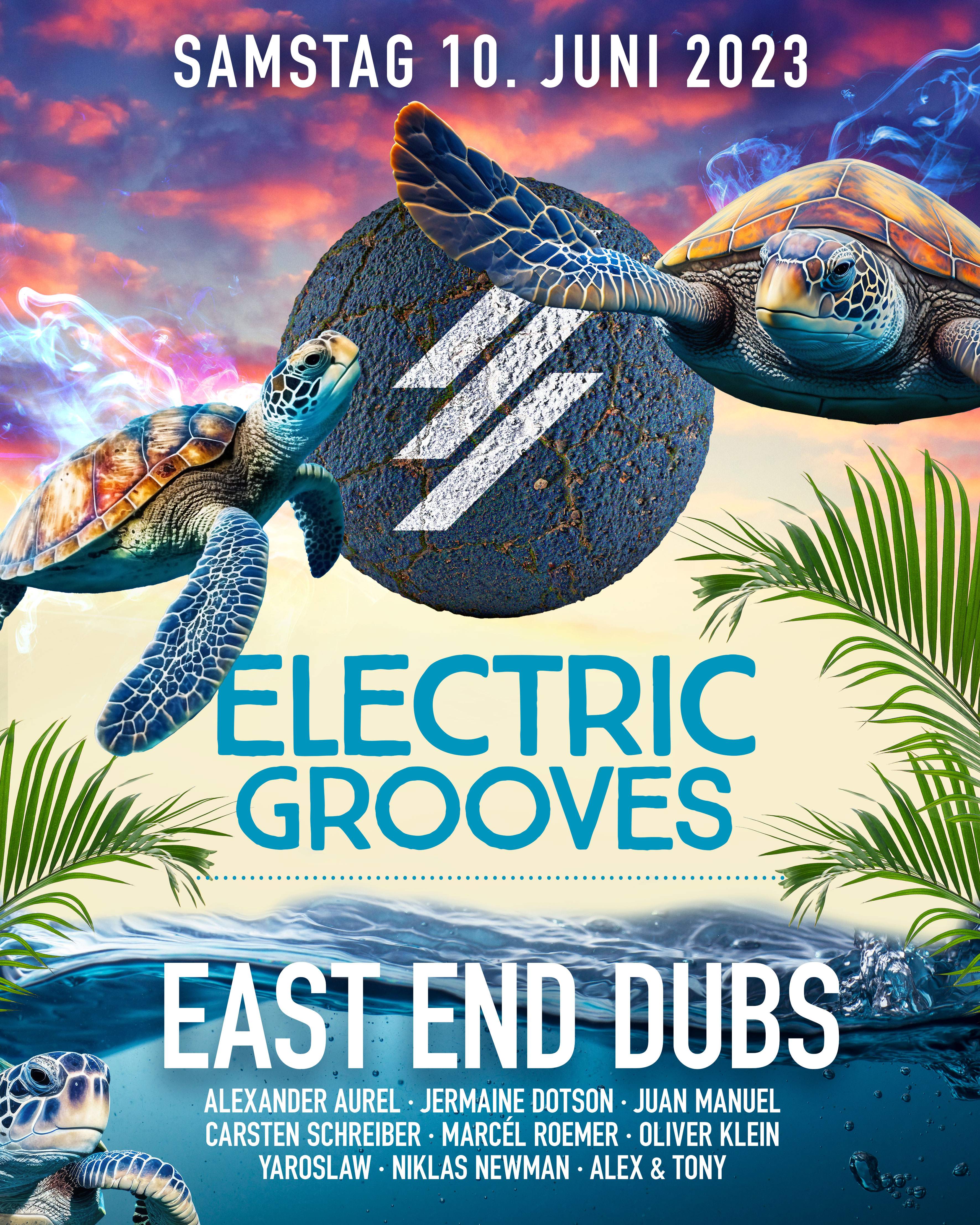 Electric Grooves with East End Dubs - フライヤー表