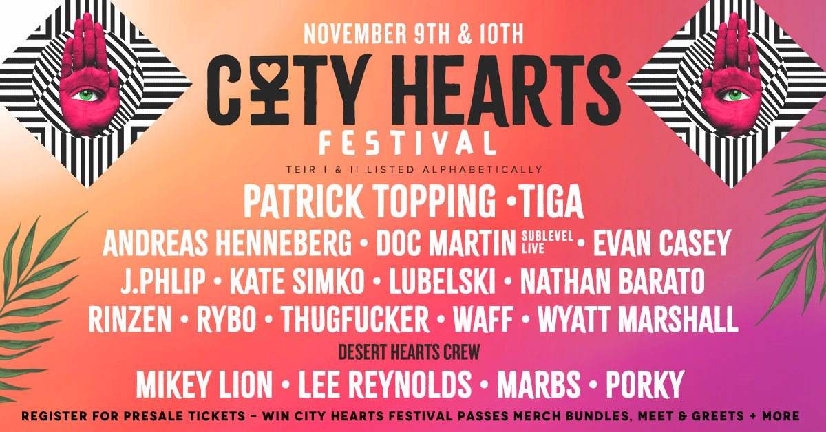 Desert Hearts presents... City Hearts Festival 2019 - Página frontal