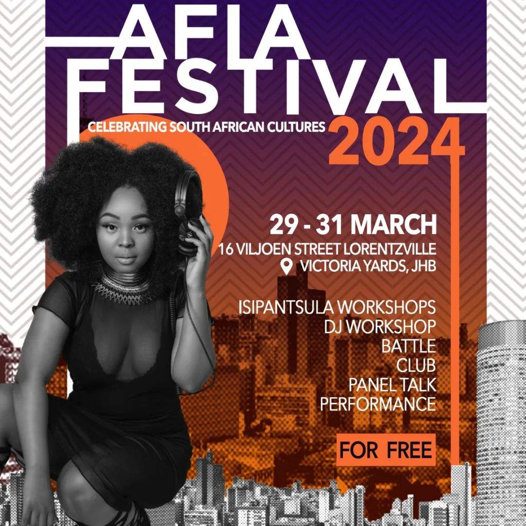 AFIA FESTIVAL 2024 In Johannesburg - Página trasera
