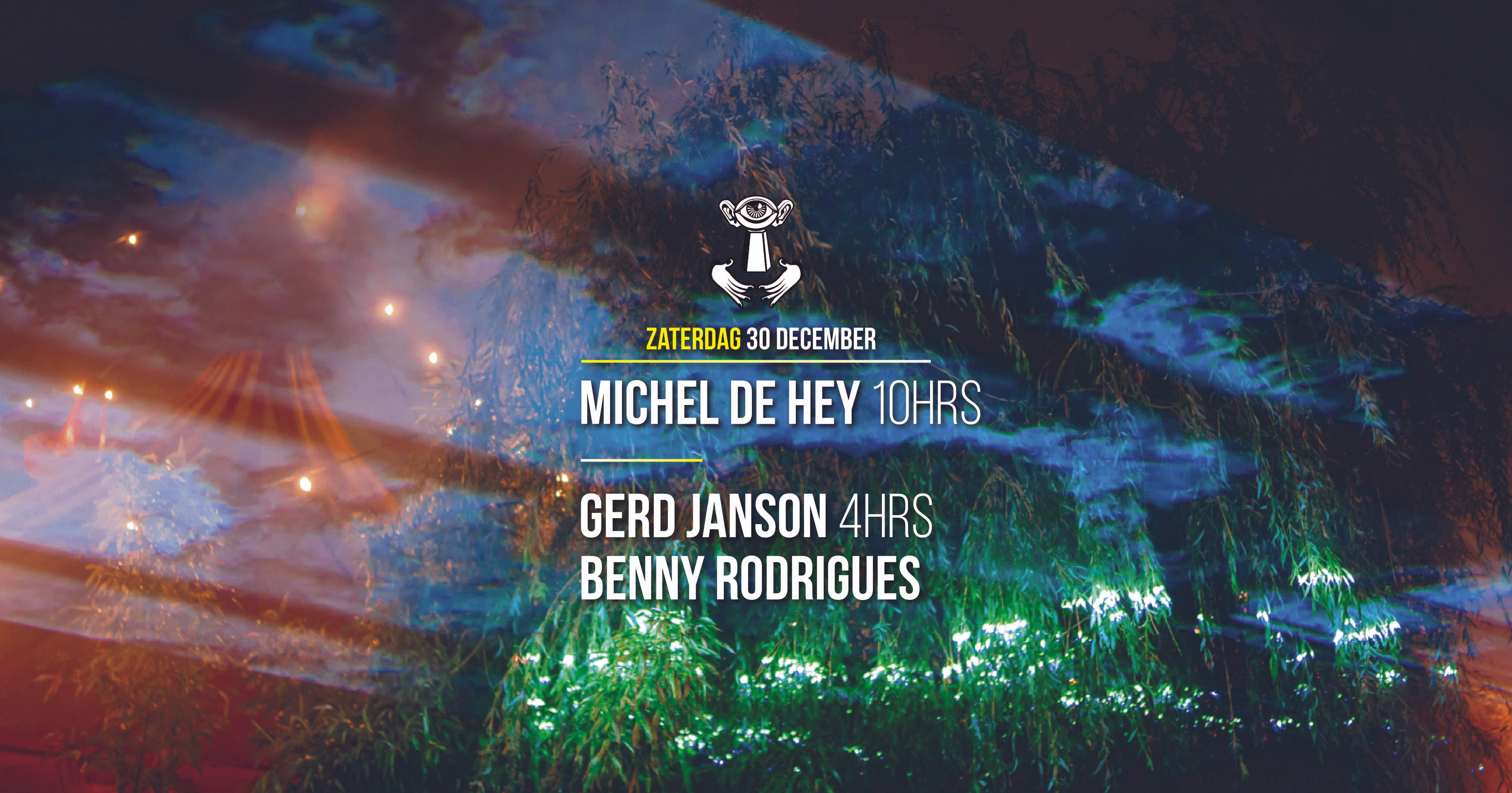 30 DEC - Thuishaven with Michel de Hey 10HRS / Gerd Janson 4HRS & Benny Rodrigues - Página frontal