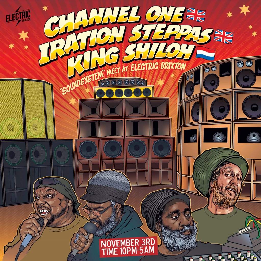 Channel One x Iration Steppas x King Shiloh - Full Soundsystems - Página frontal