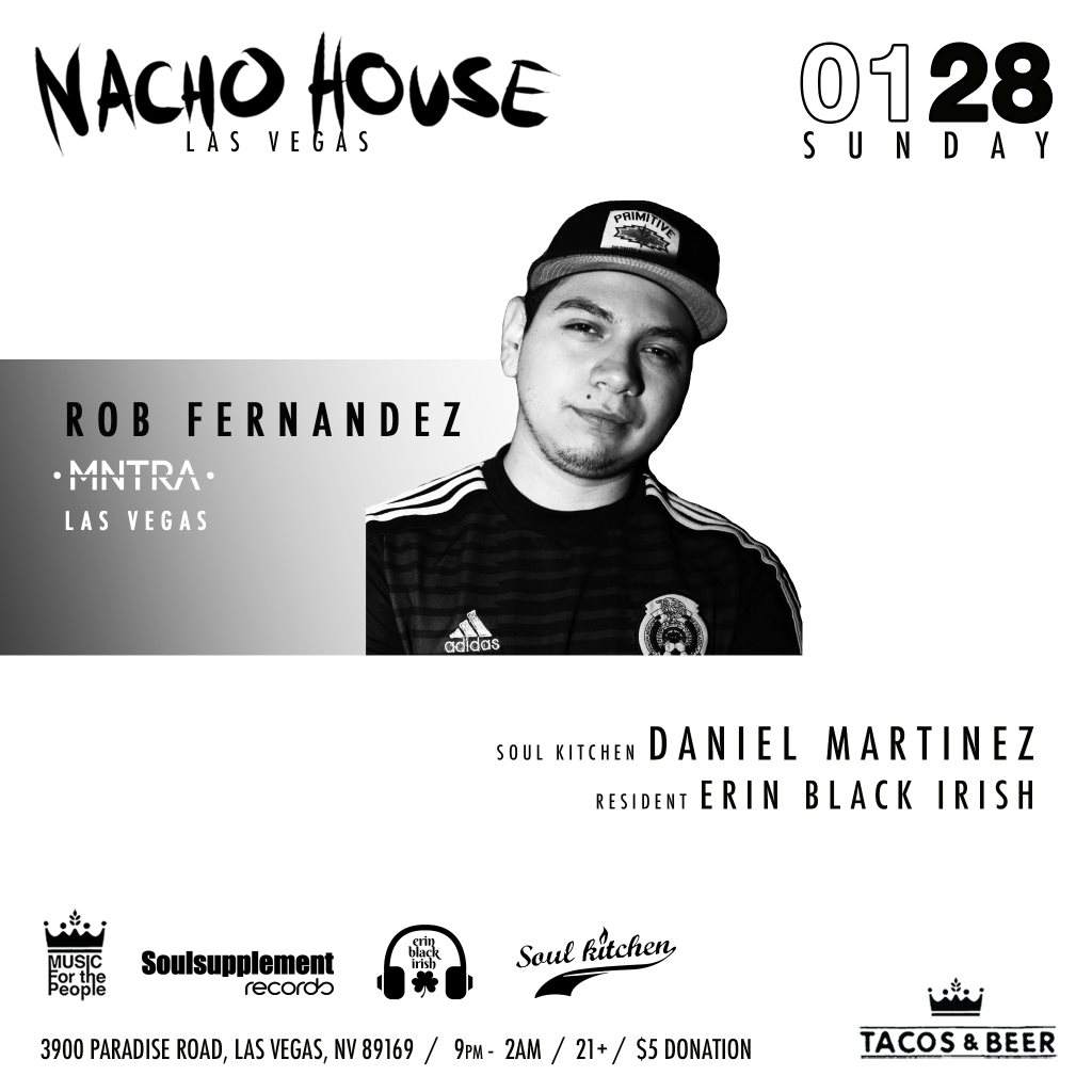 Nachohouse presents: Rob Fernandez - Mntra & Daniel Martinez - Página frontal