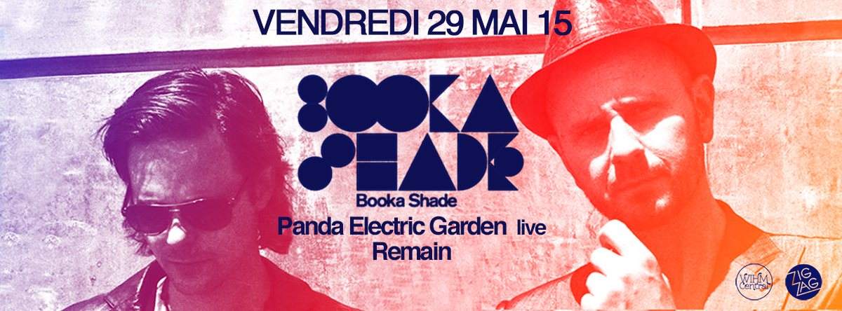 Booka Shade dj set, Panda Electric Garden Live & Remain - Página frontal