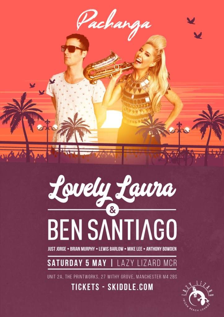Pachange Launch Party W/ Lovely Laura & Ben Santiago - フライヤー表