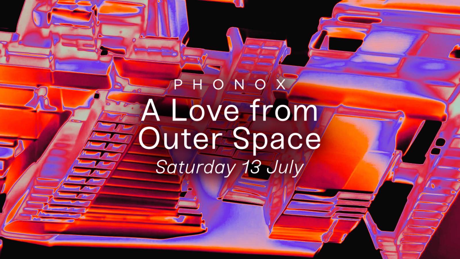 A LOVE FROM OUTER SPACE (Summer Edition) - フライヤー表