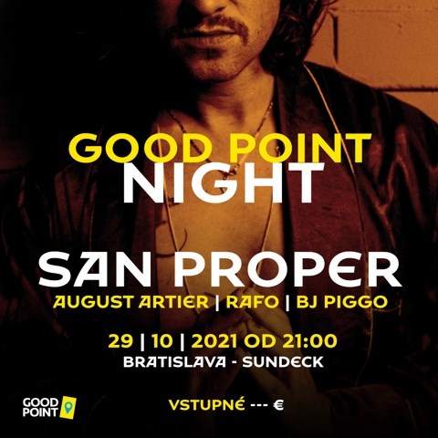 Good Point Night - フライヤー表