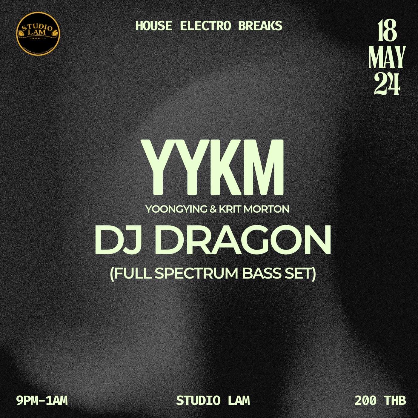 YYKM invites DJ Dragon - フライヤー表