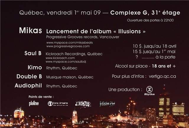 Vertigo - Mikas 'illusions' Album Launch - Página trasera