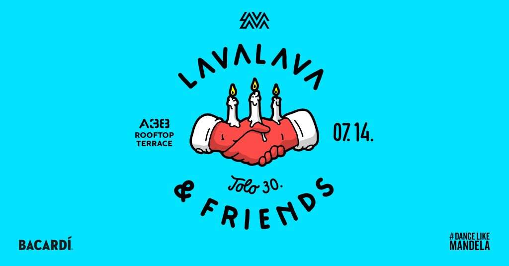 LavaLava & Friends / Tolo30 - フライヤー表