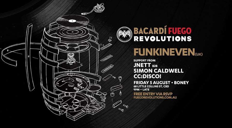 BACARDI Fuego Revolutions 01 with FunkinEven aka Steven Julien - Página frontal