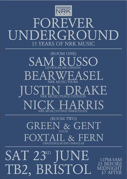 NRK Music: Forever Underground with Sam Russo, Bearweasel & More.. - Página frontal