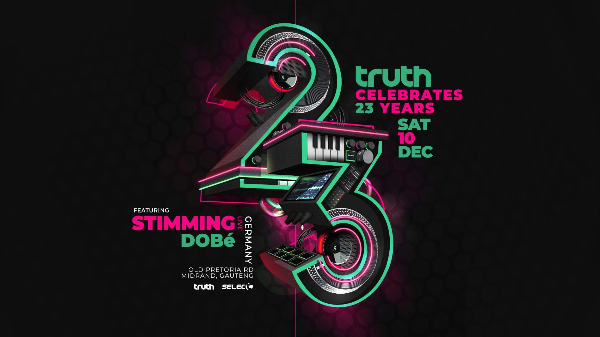 Truth celebrates 23rd years / Stimming - Página frontal
