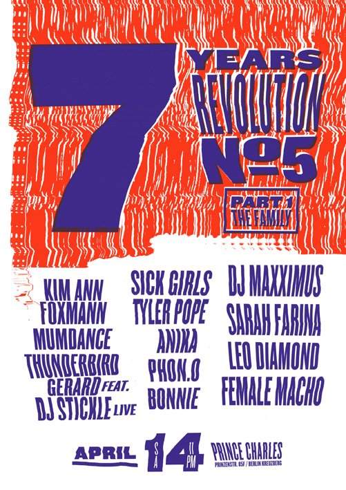 7 Years Revolution No5 - Página frontal
