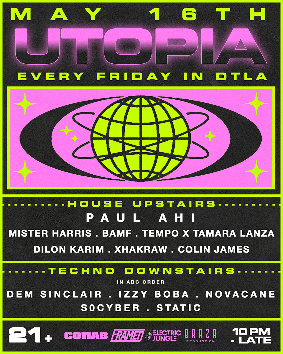 UTOPIA Fridays at Utopia Dtla, California