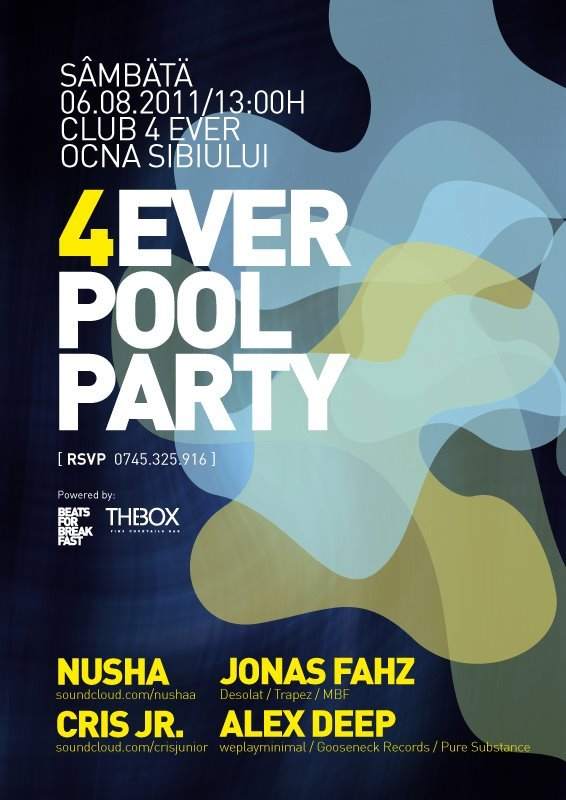 4ever Pool Party - Página frontal