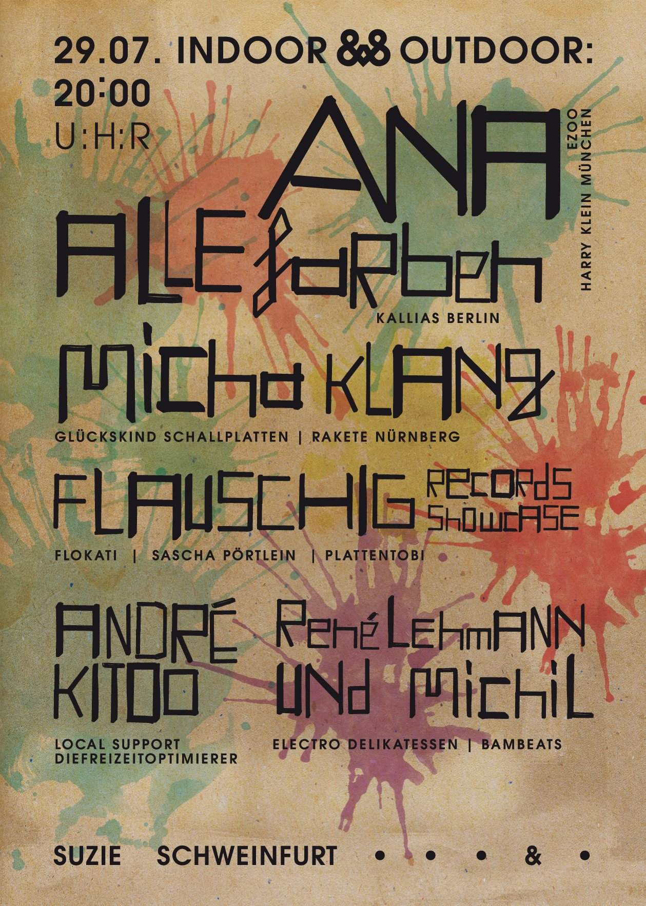 Ana, Alle Farben and Micha Klang - Página frontal